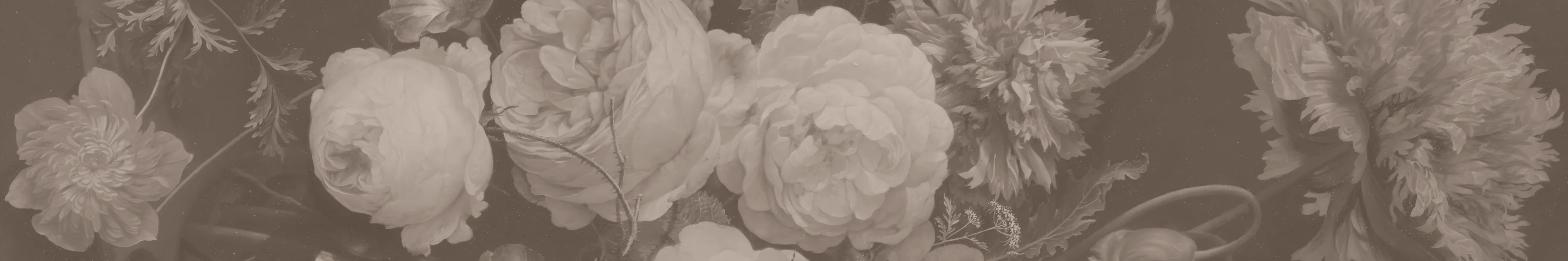 Flower: decoro per schienale cucina in vetro